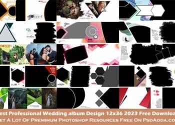Best Professional Wedding album Design 12x36 2023 Free Download Vol 05