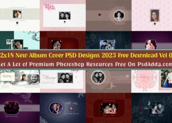 12X18 Cover Album PSD Free Download 2022 - CreativePhoto