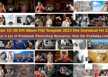 New 12x36 DM Album PSD Template 2023 Free Download Vol 25