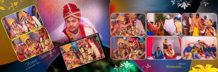New Indian Wedding Album Design PSD Template 12x36 2023 Free Download Vol 21