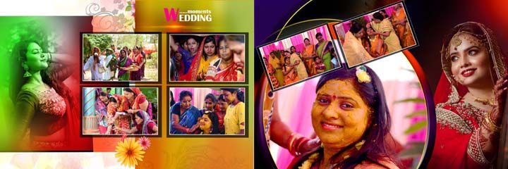 New Indian Wedding Album Design PSD Template 12x36 2023 Free Download Vol 21