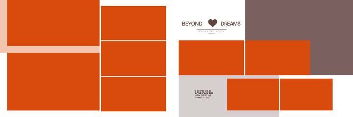 New 12x36 Wedding Album Design Innersheet PSD Template 2023 Free Download Vol 28