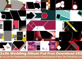 12x36 Wedding Album Psd Free Download 2023 Vol 03