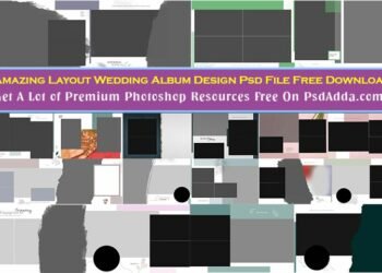 Amazing Layout Wedding Album Design Psd File Free Download 2023 Vol 49