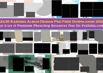 12x36 Karizma Album Design Psd Free Downloand 2023 Vol 51
