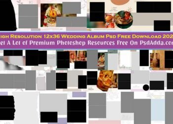 High Resolution 12x36 Wedding Album Psd Free Download 2023 Vol 53