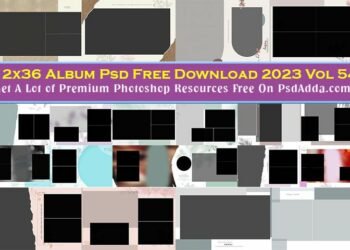 12x36 Album Psd Free Download 2023 Vol 54