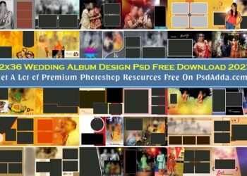 Best 12x36 Wedding Album Design Psd Free Download 2023 Vol 72