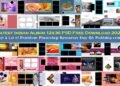 Latest Indian Album 12x36 PSD Free Download 2023 Vol 74