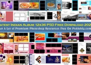Latest Indian Album 12x36 PSD Free Download 2023 Vol 74