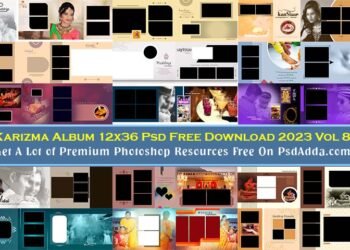 Best Latest Wedding Album Psd Free Download 2023 Vol 85