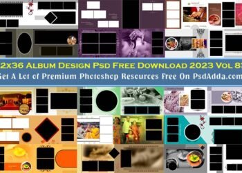 12x36 Album Design Psd Free Download 2023 Vol 83