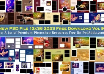 New PSD File 12x36 2023 Free Download Vol 91