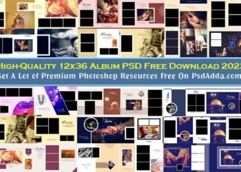 High-Quality 12x36 Album PSD Free Download 2023 Vol 92