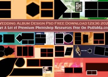Wedding Album Design Psd Free Download 12x36 2023