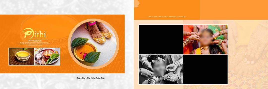 Sindoor Wedding Album PSD Free download 12x36 Vol 136
