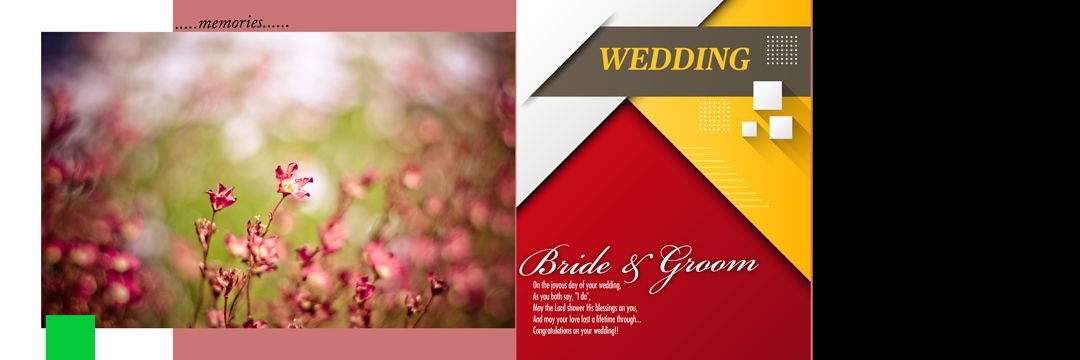 Bride Groom Album PSD Free Download Vol 188