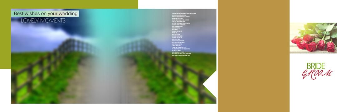 Bride Groom Album PSD Free Download Vol 188