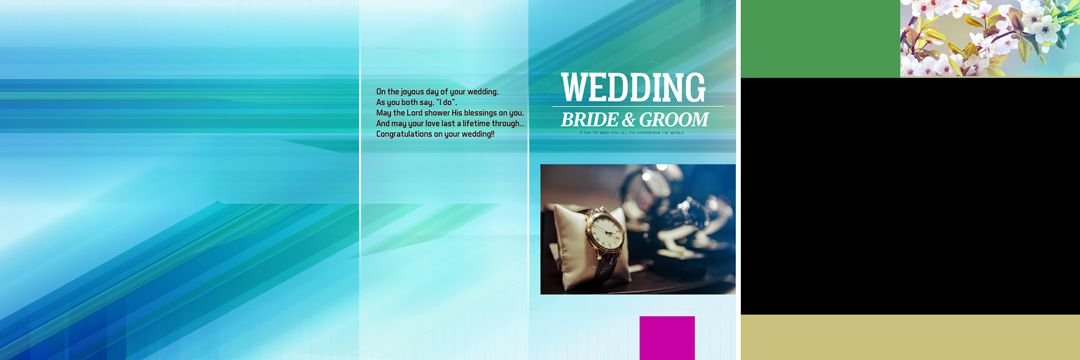 Wedding Album DM Design PSD Free Download 12x36 2024 Vol 192