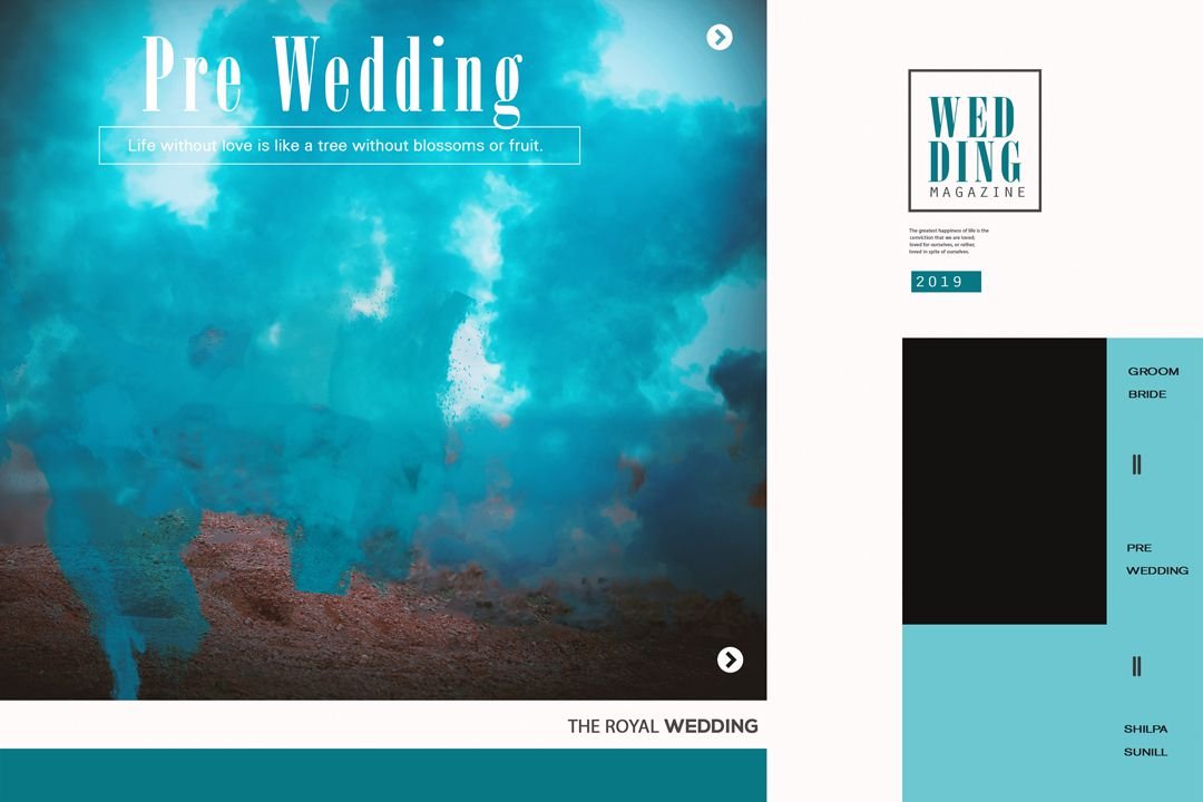 Wedding Album PSD 16x24 Free Download Vol-209