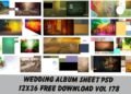 Wedding album sheet psd 12x36 free download Vol 178