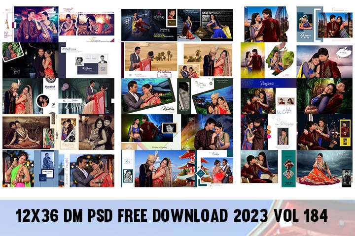 New 2021 Pre-Wedding Couples Photo Album DM Designs Vol-04