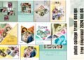 photo collage frame design free download 2024 Vol 04