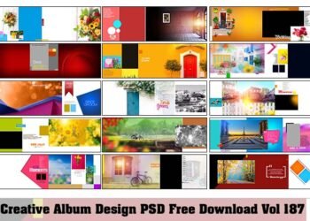 Creative Album Design PSD Free Download Vol 187