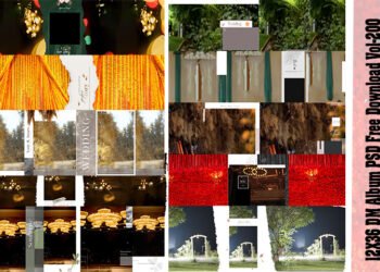 12X36 DM Album PSD Free Download Vol-200