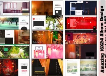 Amazing 16X24 Album Design PSD Templates Vol-207