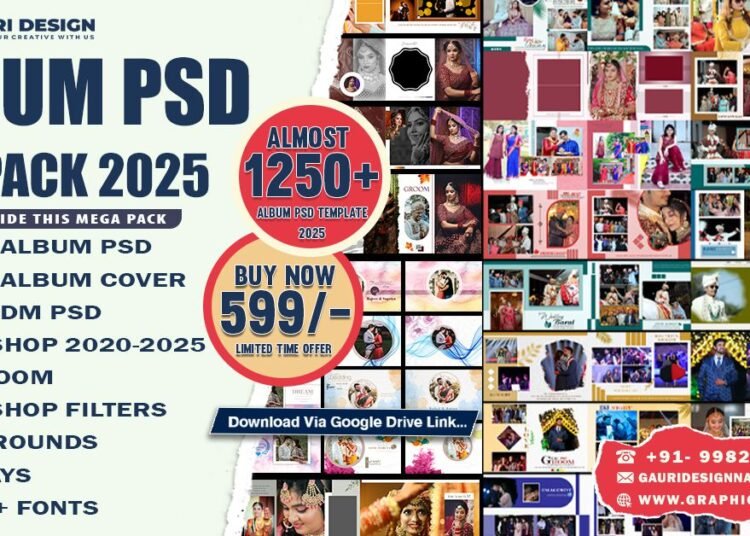 Album design Pro pack 2025