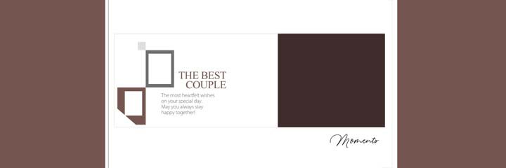 Free Wedding Album PSD Template 12x36 Vol 229