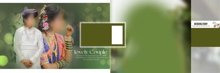 Wedding Album PSD for Professional-Quality Albums Vol 228