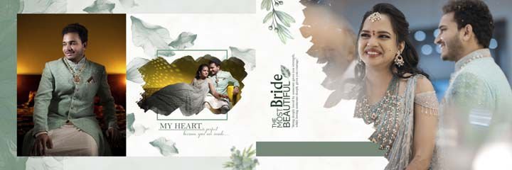 Wedding Album Dm Templates PSD 12x36 Vol 222 