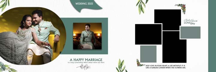 Wedding album Dm design PSD Free Download Vol 225 