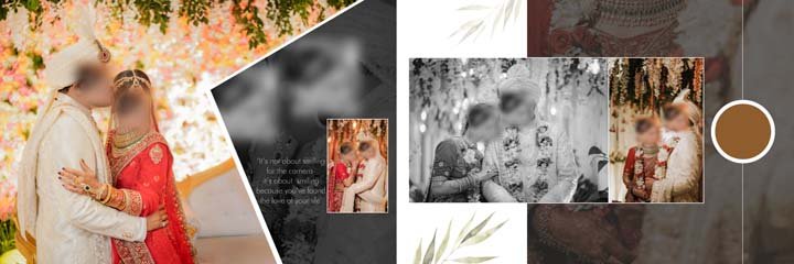 Wedding Album PSD Templates for Every Style Vol 139 