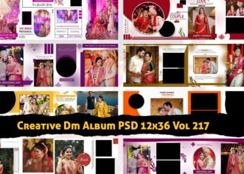 Creative Dm Album PSD 12x36 Vol 217