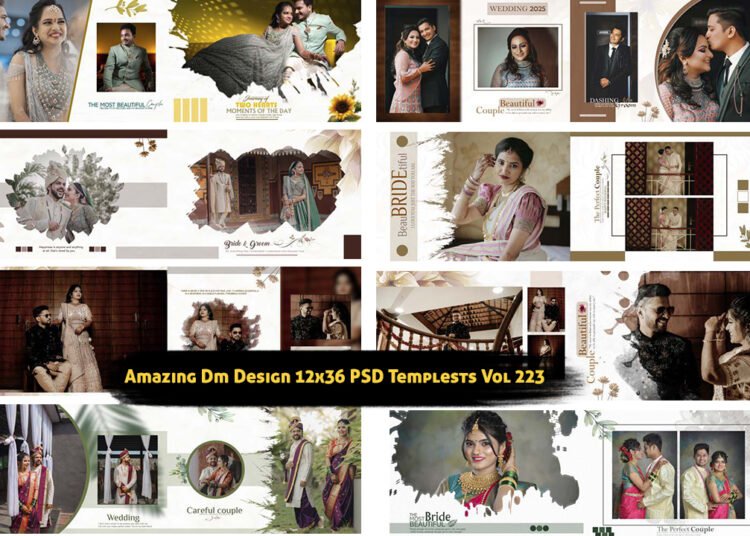 Amazing Dm Design 12x36 PSD Templests Vol 223