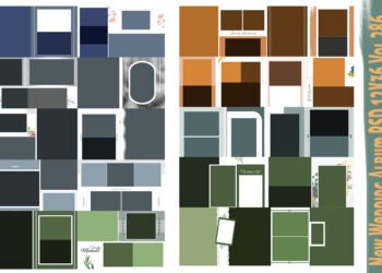 New Wedding Album PSD 12X36 Vol 286